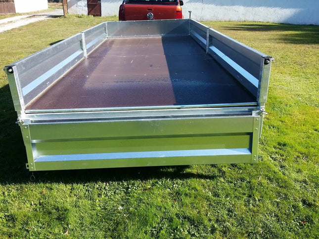 Indespension Braked 16' x 6'6" Triple Axle Flatbed Trailer