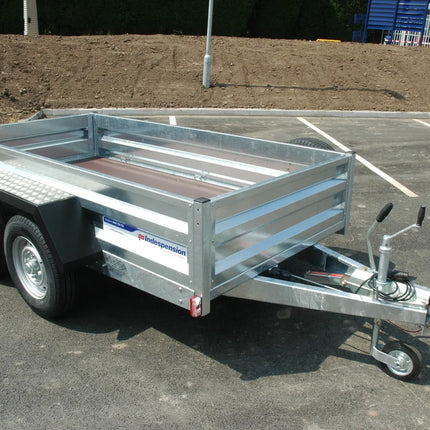 Indespension Braked 8' X 4' Twin Axle Trailer