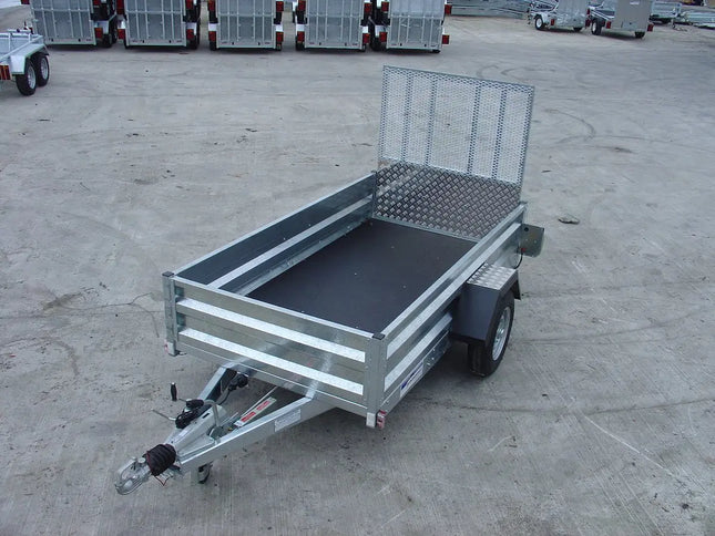Indespension Braked 8' X 4' Single Axle Trailer