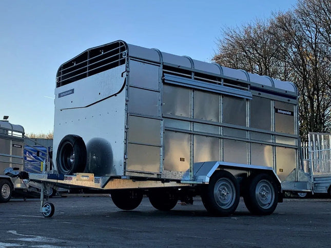 Indespension Twin Axle 12' x 6' x 6'H Livestock Trailer