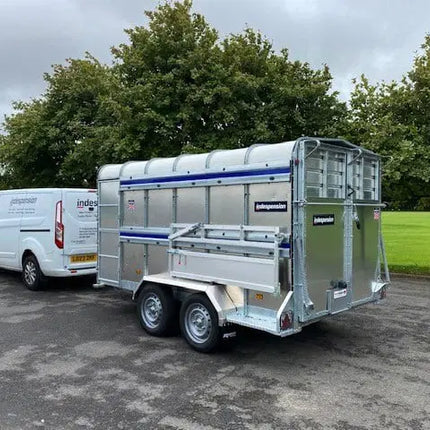 Indespension Twin Axle 12' x 6' x 6'H Livestock Trailer