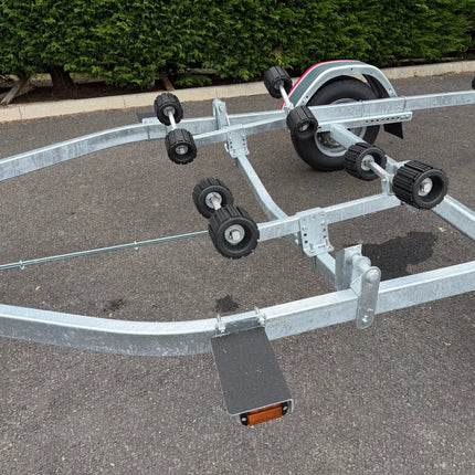 Indespension Roller Coaster 3 - 1100kg Marine Trailer