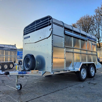 Indespension Twin Axle 12' x 6' x 6'H Livestock Trailer w/ optional Sheep Spec