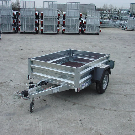 Indespension Braked 6' X 4' Single Axle Trailer