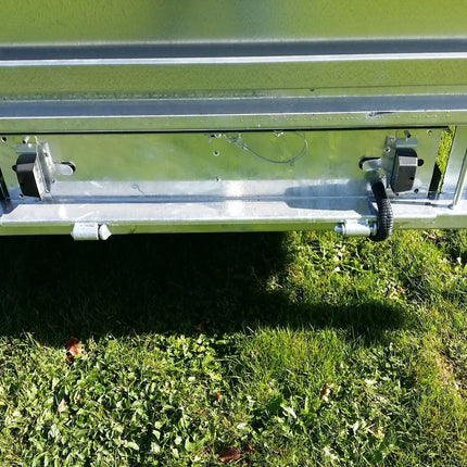 Indespension Braked 16' x 6'6" Triple Axle Flatbed Trailer