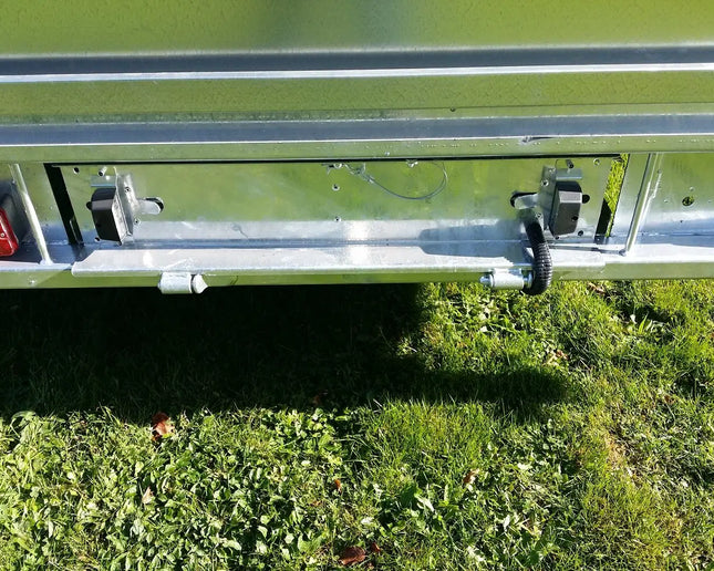 Indespension Braked 16' x 6'6" Triple Axle Flatbed Trailer