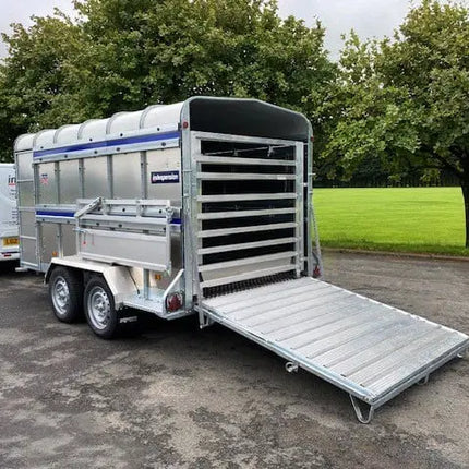 Indespension Twin Axle 12' x 6' x 6'H Livestock Trailer