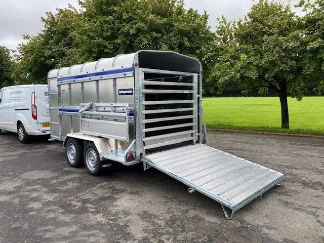 Indespension Twin Axle 12' x 6' x 6'H Livestock Trailer