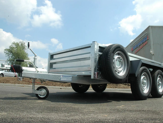 Indespension Braked 8' X 4' Twin Axle Trailer