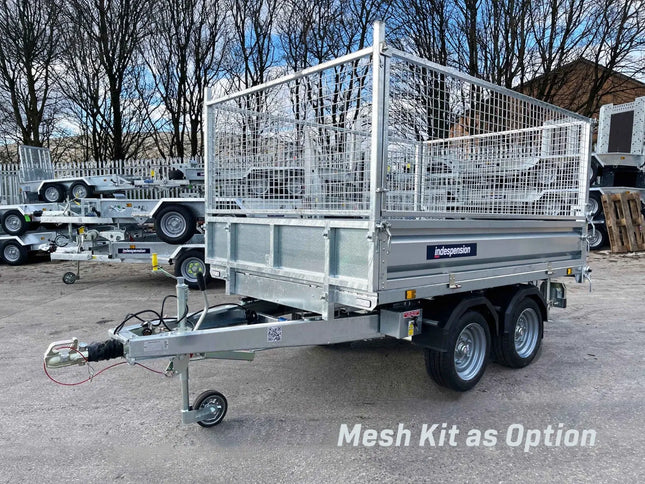 8'1 X 5'3 Electric Rear Tipper Trailer