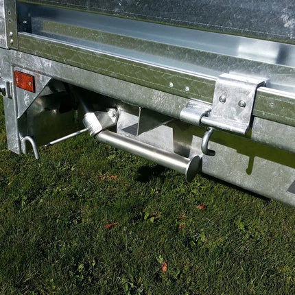 Indespension Braked 16' x 6'6" Triple Axle Flatbed Trailer