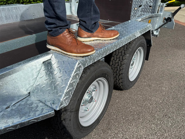 Indespension 12' x 6' Challenger 50 Beavertail Trailer - 3500kg