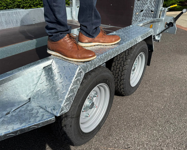 Indespension 12' x 6' Challenger 50 Beavertail Trailer - 3500kg