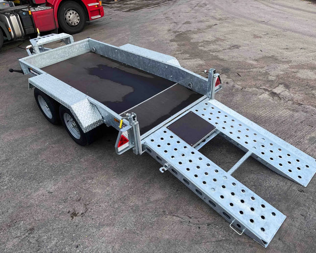 Indespension 9' x 4' Challenger 50 Beavertail Trailer - 2700kg